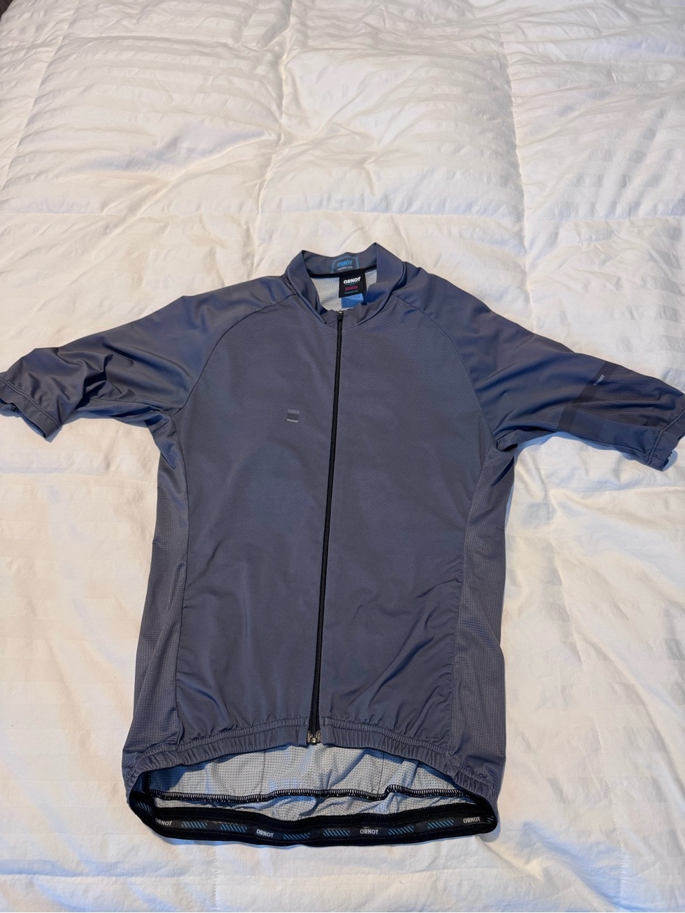 Men's Short-Sleeve Cycling Jersey - Gray